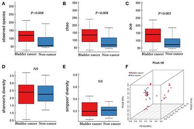 Profiling the Urinary Microbiota in Male Patients With Bladder Cancer in China